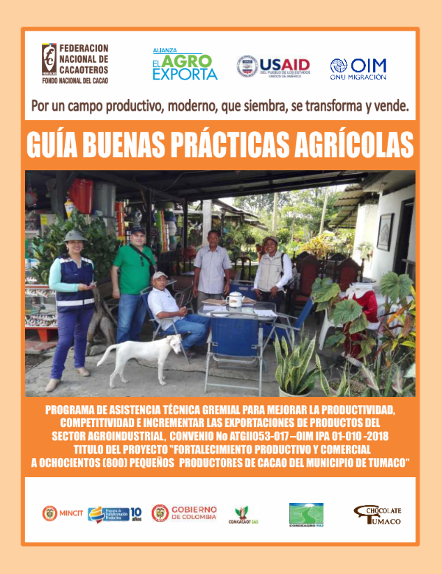 Portada de Guía Buenas Prácticas Agrícolas.